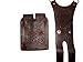 XCH Double Pouch for 2 Single Stacked Magazines, Genuine Leather