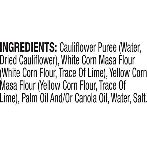ORTEGA CAULIFLOWER AND CORN TACO SHELLS, 3.3 OUNCE, 8 SHELLS