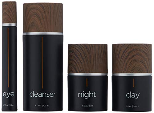 Anti-Aging Skincare Kit 5 Week Supply, 100% Natural and Chemical Free, Lactobacillus Probiotic, Plant Stem Cells, Infused Botanicals – Guaranteed Results for Men and Women