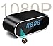 New Model Nanny Hidden Camera Alarm Clock WiFi HD 1080P Night Vision/Motion Detection/Loop Recording Home Surveillance Spy Cameras 6 Months Refund