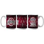 NCAA Ohio State Buckeyes 2014 2015 College Football Playoff National Champions Sublimated Mug, 15-Ounce