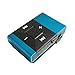 New Wayzon Mini Clip Metal USB MP3 Music Media Player + Earphone(Blue)