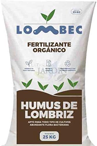 Suinga ABONO Fertilizante ORGANICO Humus DE LOMBRIZ, Saco 25 Kg ...