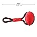 Nerf Dog Infinity Tug Dog Toy, Lightweight, Durable and Water Resistant, 12 Inches, For Medium/Large Breeds, Single Unit, Red