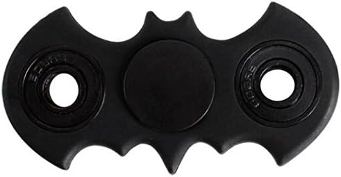 Bat Fidget Spinner Batman Toy Cube Toy Stress Reducer Hand Spinner High Speed Bearing- Perfect For ADD, ADHD, Anxiety, and Autism Adult Children (Black)