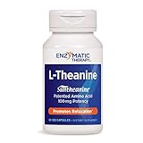 Enzymatic Therapy L-Theanine, 100mg, 60 Vegetarian Capsules