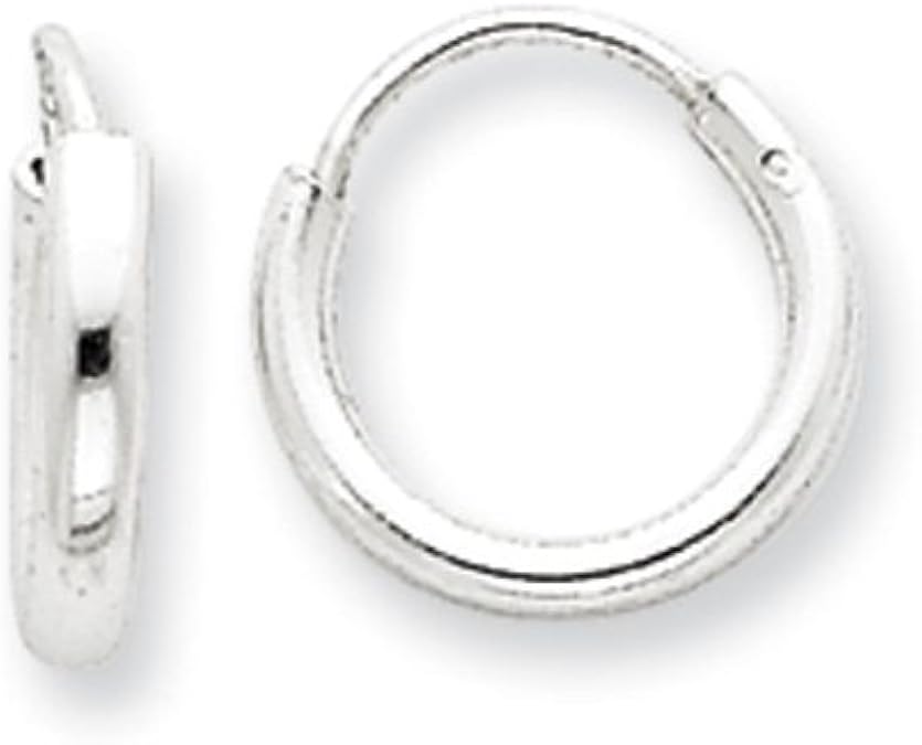 Large silver hoop earrings amazon Clearance