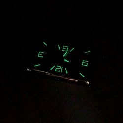 idain Car Dashboard Clock Luminous Car Vent Clocks