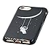 LARTEEN Astronaut Riding a Swing Tethered to The Moon Soft Flexible Jellybean Gel TPU Case for iPhone SE 3rd / SE 2nd / iPhone 8 / iPhone 7 / iPhone 6S / iPhone 6
