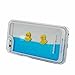 JLTL iPhone 6 Plus Case,Creative Design Liquid Floating Rubber Duck Hard Case for Apple iPhone 6 Plus 5.5 inch-Design B