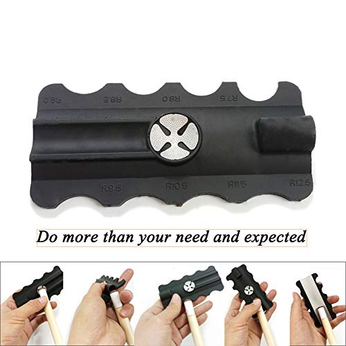 4-teiliges Queue-Spitzen-Pflegeset Für Billard & Snooker - Schärfer, Former Und Trimmer Für 10mm Tipps