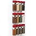 Good Cooking Magnetic Spice Rack Gripper Clips- Set of 12 Universal Spice Jar Clips - Easily Organize and Reorganize Dispensers- No Screws Needed