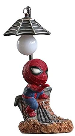HORSTEN Figura Spiderman 10cm con Lampara LED Noche niños ...