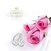 18k Gold Plated Solitaire Cubic Zirconia Leverback Earrings (5.00 carats)