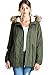 ViiViiKay Womens Cotton Anorak Lightweight Utility Parka Jackets with Drawstring