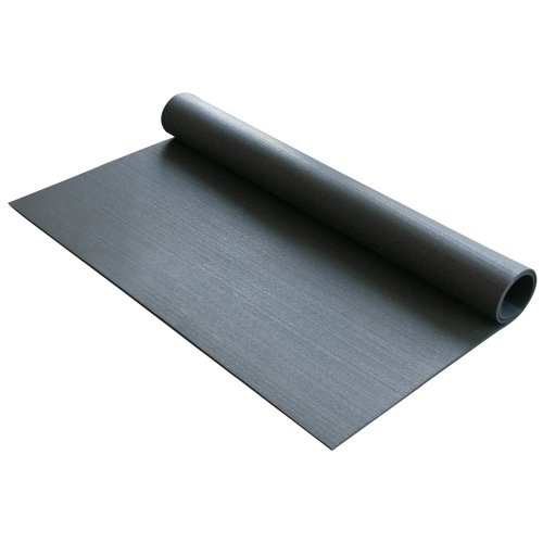 RubberCal Rubber AntiVibration Mat 1/4" x 4ft Wide x 3ft Long Black Washing Machine