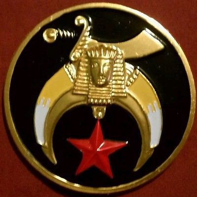 Mason Square MarketShriners Black Car Emblem