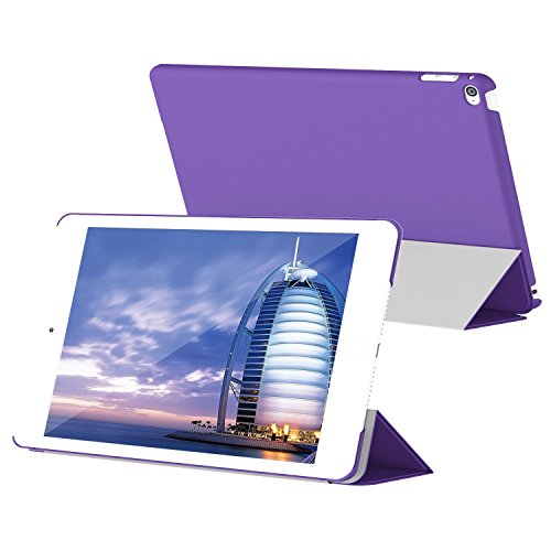 iPad Mini 4 Case, JETech Apple iPad Mini 4 Folio Case Cover with Auto Sleep/Wake for Apple iPad Mini 4 2015 (Purple) - 3287