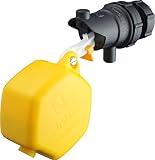 Jobe Valves Rojo Compact Float Valve, 3/4", Yellow/Black