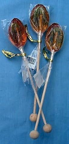 Natural Clover Honey Spoons Great for Flavoring any Hot Drink BULK (12 Spoons) by lollipop country