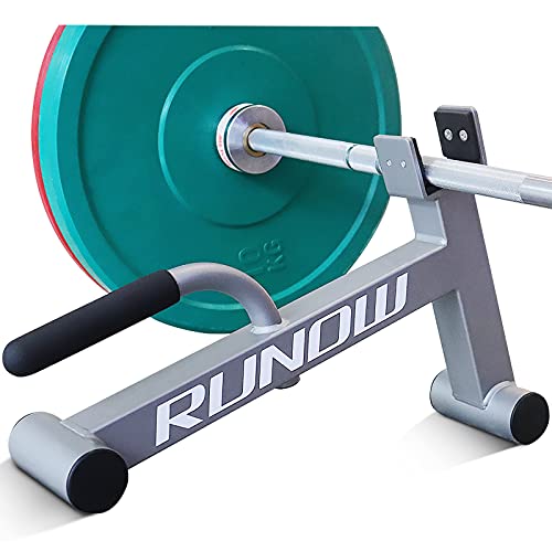 RUNOW Mini Deadlift Jack, Barbell JackPortable Deadlift Bar Jack Designed for Easy Loading