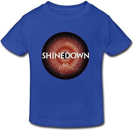 SHUA BABY Kid's Toddler Shinedown Bully Cover T-Shirt Age 2-6 RoyalBlue 3 Toddler