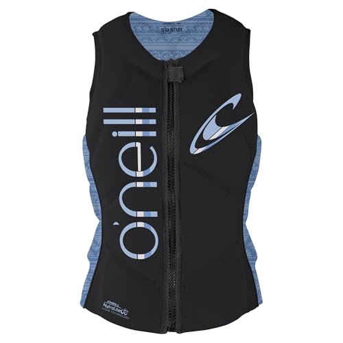 Women's Slasher Comp Vest, Tempsteel/Surfabst, 10