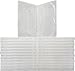 (25) 5-Disc Capacity Super Clear 14MM DVD Empty Replacement Cases with Wrap Around Sleeve #DV5R14CL