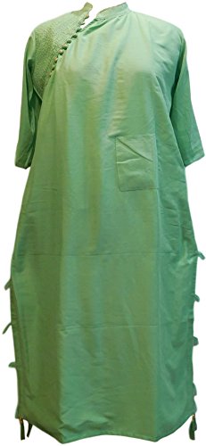 Smsaree Stylish & Designer Premium Quality Ethnic Silk Kurti For Women (Green)
