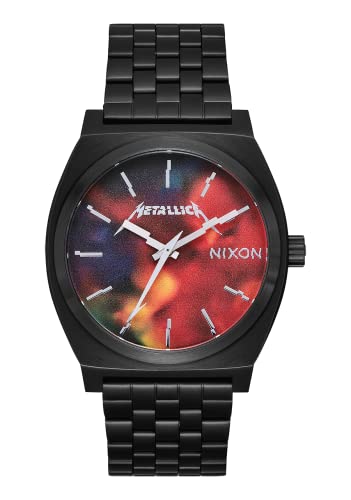 Nixon Time Teller Metallica Collection Black/Hardwired One Size on