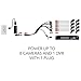 Night Owl Security Combo DVR/Camera Power Adapter with 9-Way Power Splitter