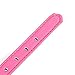 haoricu Pet Collars, Knit Bowknot Adjustable PU Leather Dog Puppy Necklace (Pink)