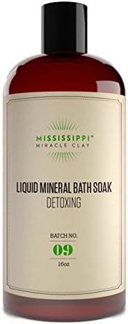 Mississippi Miracle ClayLiquid Mineral Bath Soak Detoxing,16oz