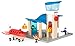 Brio World 33883 - Airport with Control Tower - Wooden Train Set Accessory - Compatible with All Wooden Train Sets