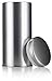 Silver Metal Tea Tin Canister with Metal Interior Seal Lids, for Coffee and Tea Container, For Spices, Loose Leaf Tea 16 oz - holds approx 2 cups loose leaf tea each (4 pack)