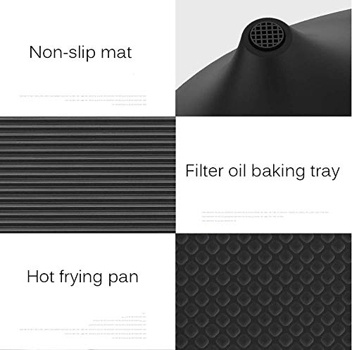 Bdesign Double Up Compact elektrische koekenpan Hot Oven met Dual kookpannen Nonstick, for Pizza, Burgers, koekjes… - Afbeelding 7