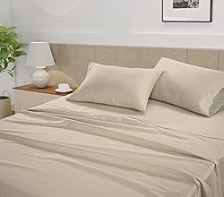 LANE LINEN 100% Cotton Pillowcases, King Size