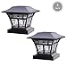 Noma Solar Post Lights | Waterproof Outdoor Cap Lights for 4 x 4 Wooden or Vinyl Posts, Deck, Patio, Garden, Décor or Fence | Warm White LED Lights, 2-Pack