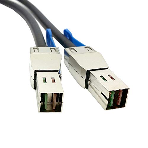 External Mini SAS HD SFF-8644 to Mini SAS High Density HD SFF-8644 Data Server Raid Cable 50cm 12Gbps - Thumbnail 4