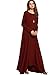 MakeMeChic Women's Long Sleeve Casual Loose Pocket Maxi Long Party Dress