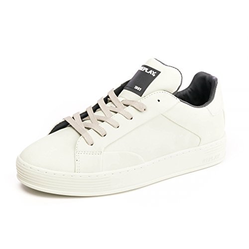 Replay Mens Sneakers GMZ97 .003.C0001S Off Wht UK8 EU42 US9