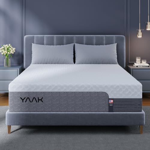 Yaak 14英寸女王款记忆棉床垫(凉感凝胶)