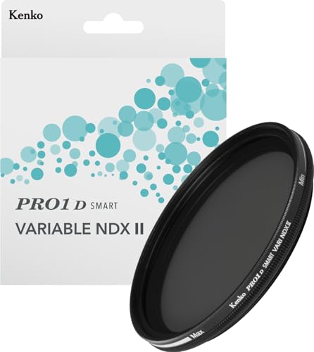 ケンコー(Kenko) 可変NDフィルター PRO1D smart バリアブル NDX II 77mm ND3~32 X状ムラなし ND3~450無段階調整 撥水・撥油コーティング 日本製 014523