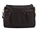 Korvara Nylon Crossbody Bag, Black - Premium Lightweight, Black, Size Medium