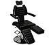 InkChair by InkBed Tattoo Reclining Sturdy Hydraulic Ink Chair Salon Studio Equipment - Black