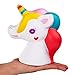 R.HORSE Jumbo Cute Unicorn Kawaii Cream Scented Squishies Slow Rising Decompression Squeeze Toys for Kids or Stress Relief Toy Hop Props, Decorative Props Large (Jumbo Unicorn)