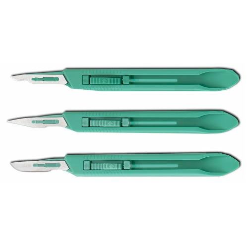 Integra Miltex 4512 Stainless Steel Disposable Safety Scalpels With