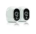 NETGEAR Arlo Smart Security - 2 HD Camera Security System,Wire-Free, Indoor/Outdoor with Night Vision (VMS3230) (VMS3230 (Renewed)