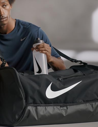 , Brasilia 9.5, Durchschnittliche Trainingsbeutel, Schwarz/Schwarz/Weiß, 60Lt, Unisex Erwachsener