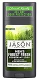 Jason Natural Products Men's Deodorant Stick Forest Fresh Pack of 2